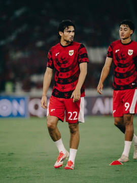 Nathan Tjoe-A-On di Timnas Indonesia. (IG @nathantjoeaon)